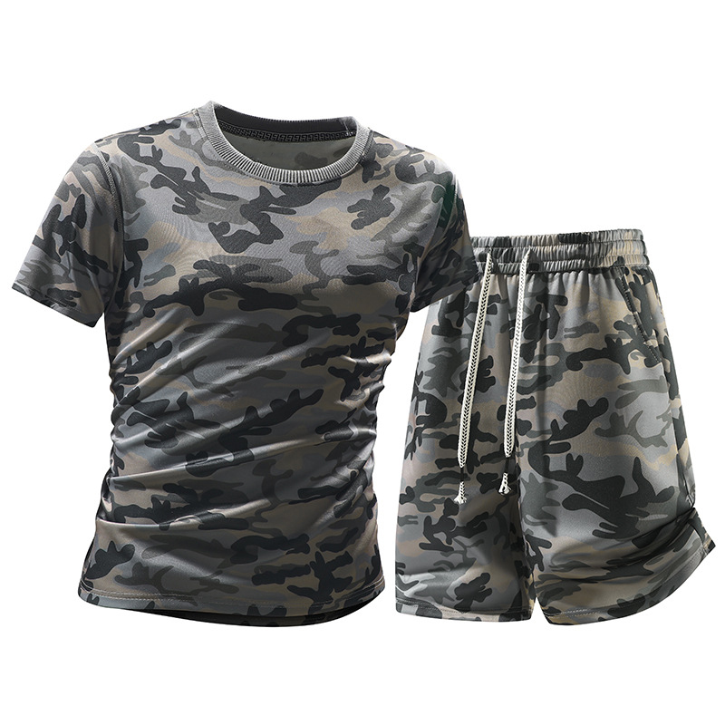 Camo Pattern Set - Pola Kamuflase Cetak 3D Setelan Olahraga