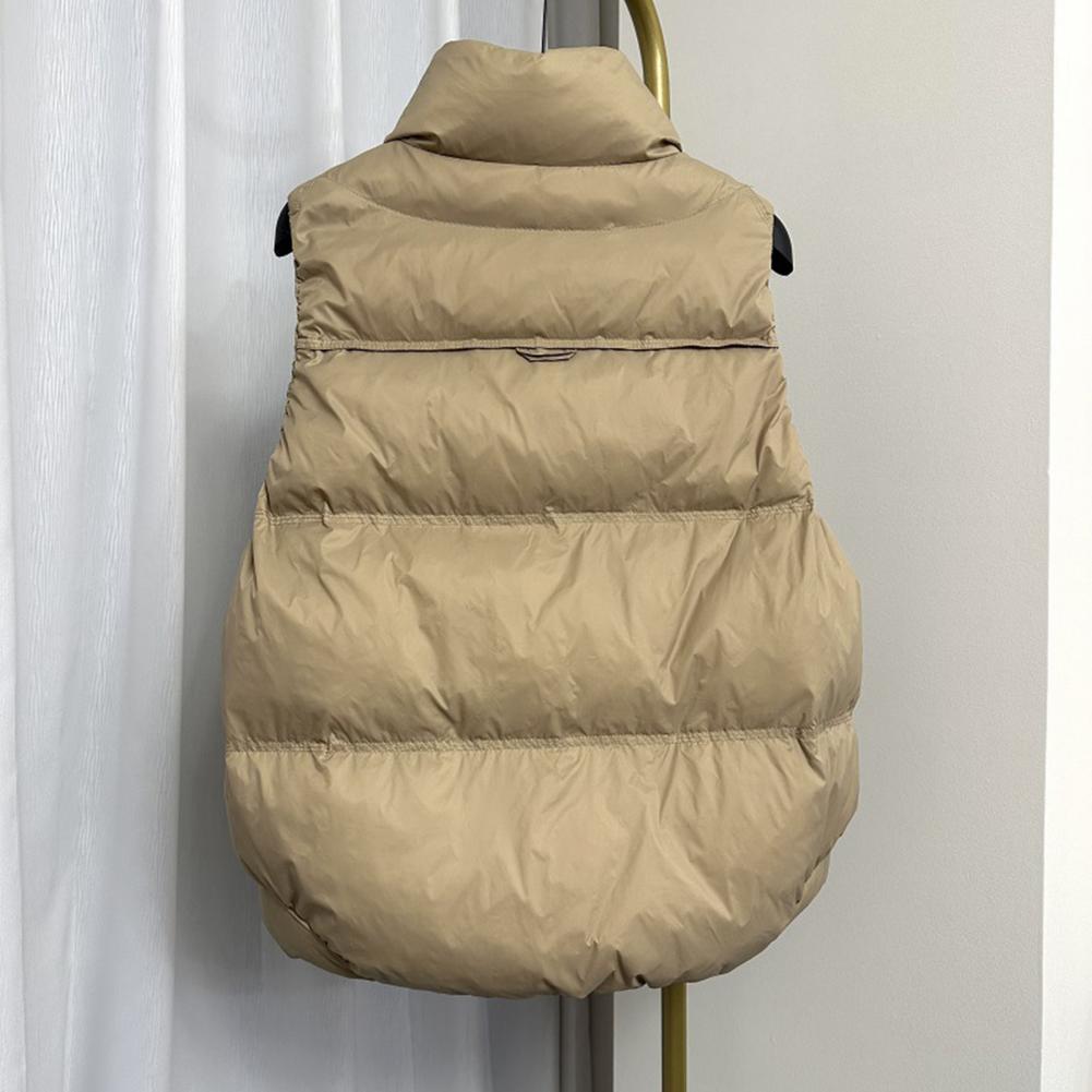 Puffer Vest Padded - Jaket Musim Dingin Fashion Rompi Berlapis