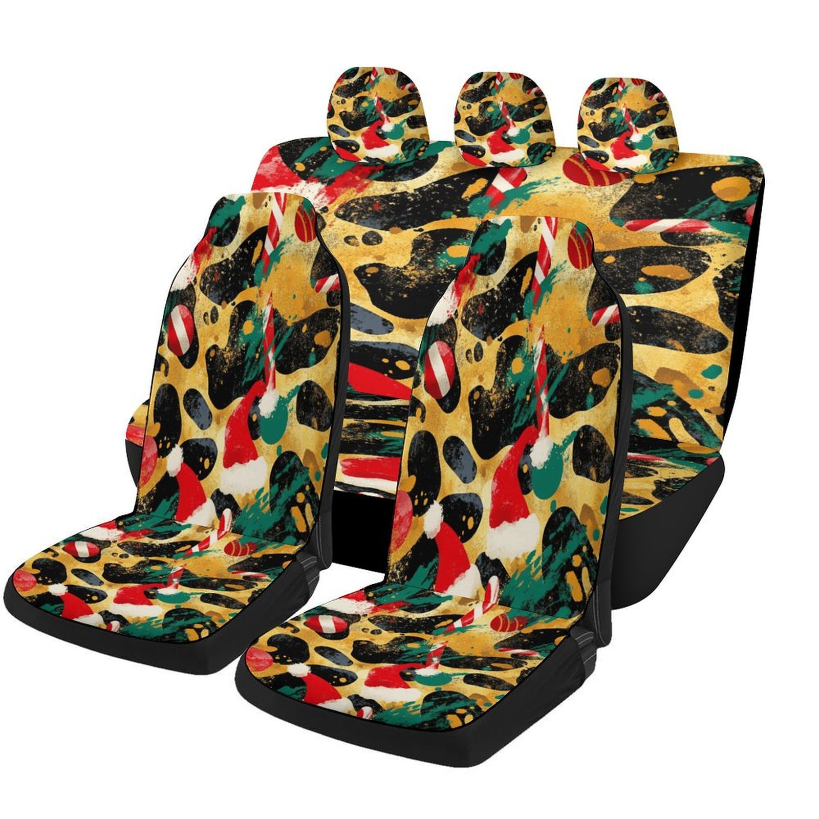 Camo Pattern Set - Set Penutup Kursi Mobil Bertema Pola
