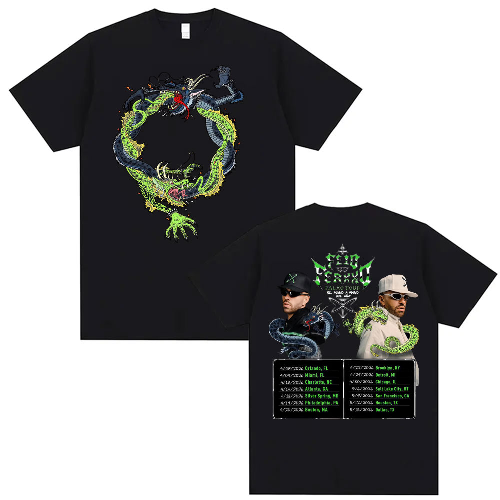 Street Fashion Vs High Fashion - Kaos Merch Rapper Feid VS Ferxxo