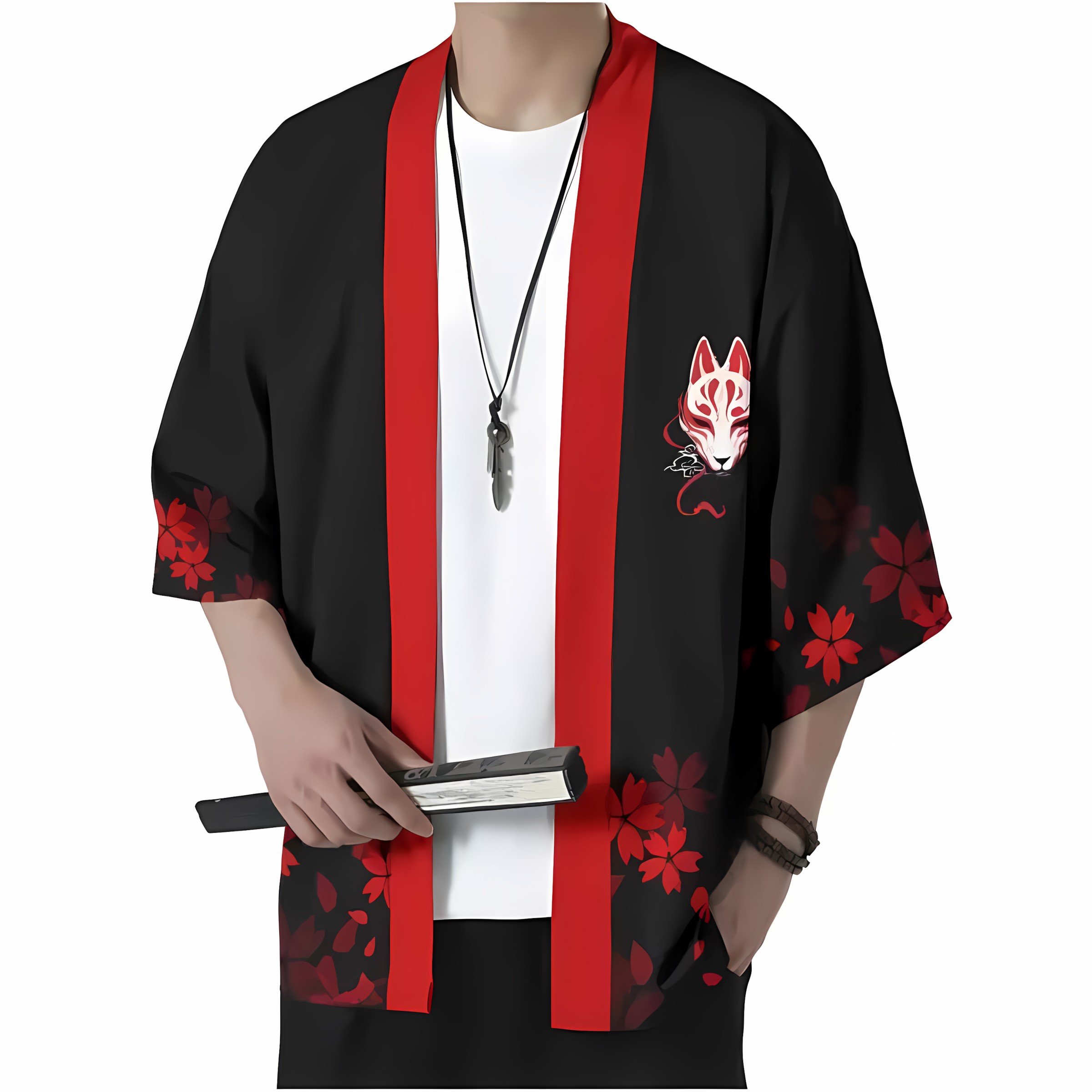Street Fashion Styles - Kimono Pria Gaya Baru Musim Panas