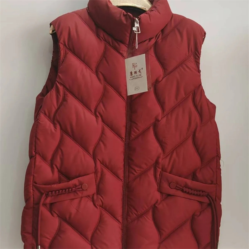 Puffer Vest Padded - Rompi Wanita Musim Dingin Berbahan Katun