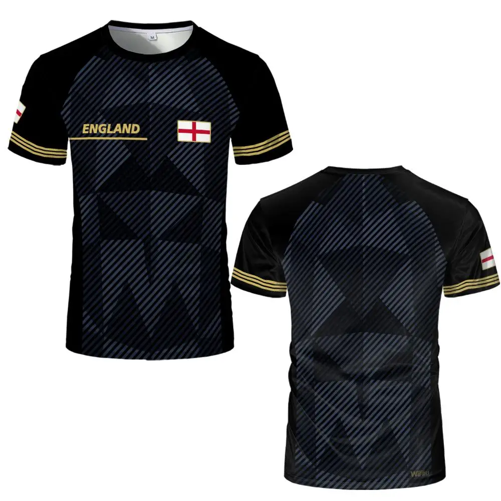Street Fashion England - Kaus Lengan Pendek Motif Bendera New