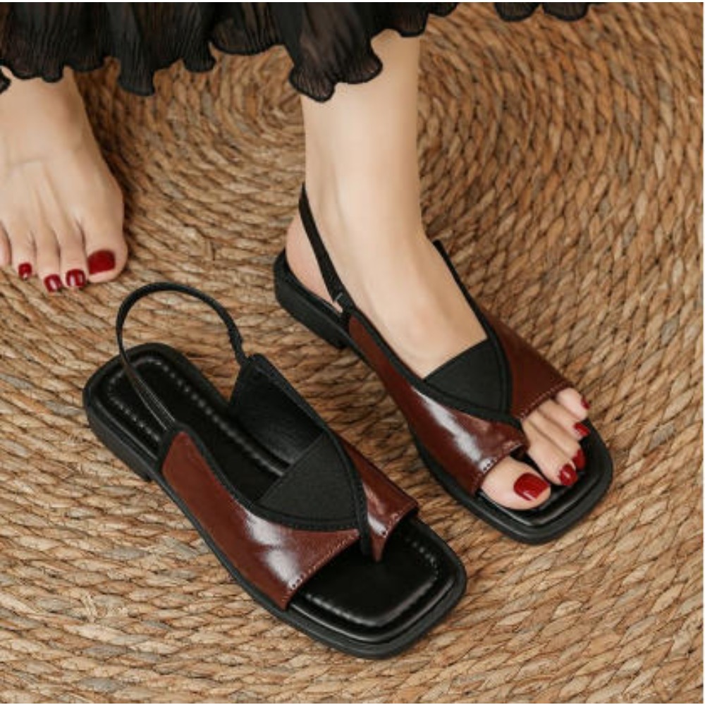 Street Fashion Rome 2026 - Sandal Gladiator 2026 Fashion Hak Tebal