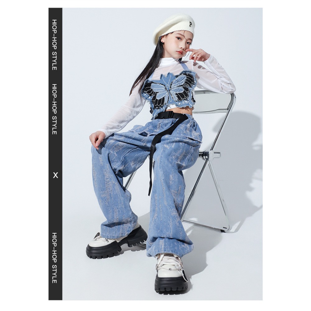 Street Fashion Dance - Set Tari Jazz Hip Hop Rompi