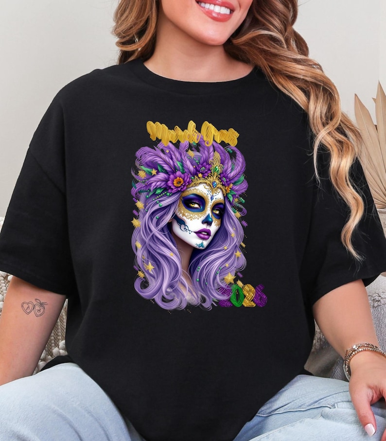 Parade Fashion Street - Kaos Mardi Gras Lady 2026 Ungu