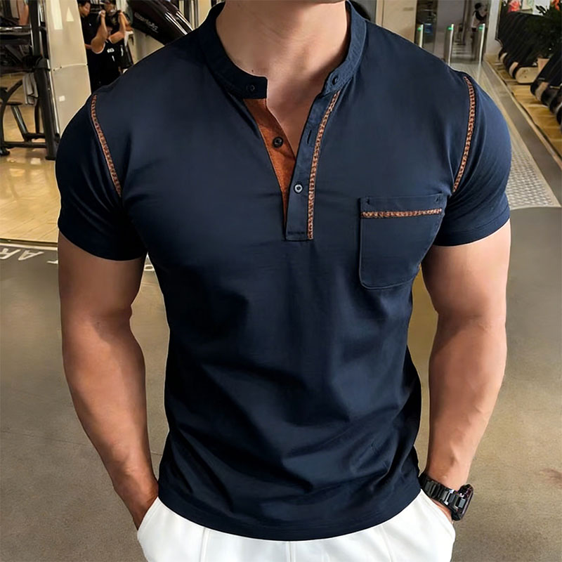 Street Fashion Styles - Kaos Polo Golf Lengan Pendek Kerah