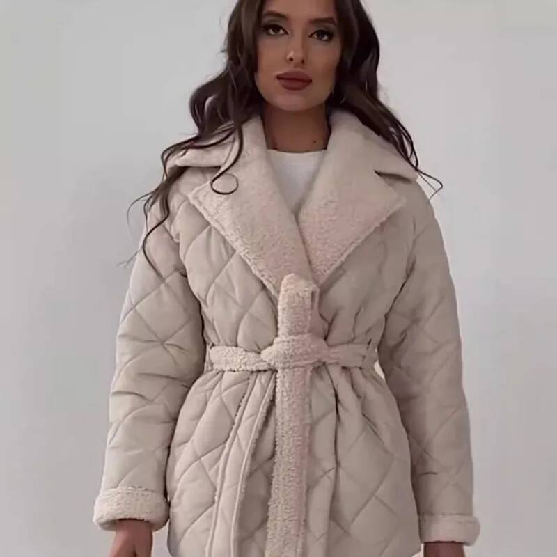Jaket Wanita Elegan Berlapis Q - Street Fashion England ulasan dan harga