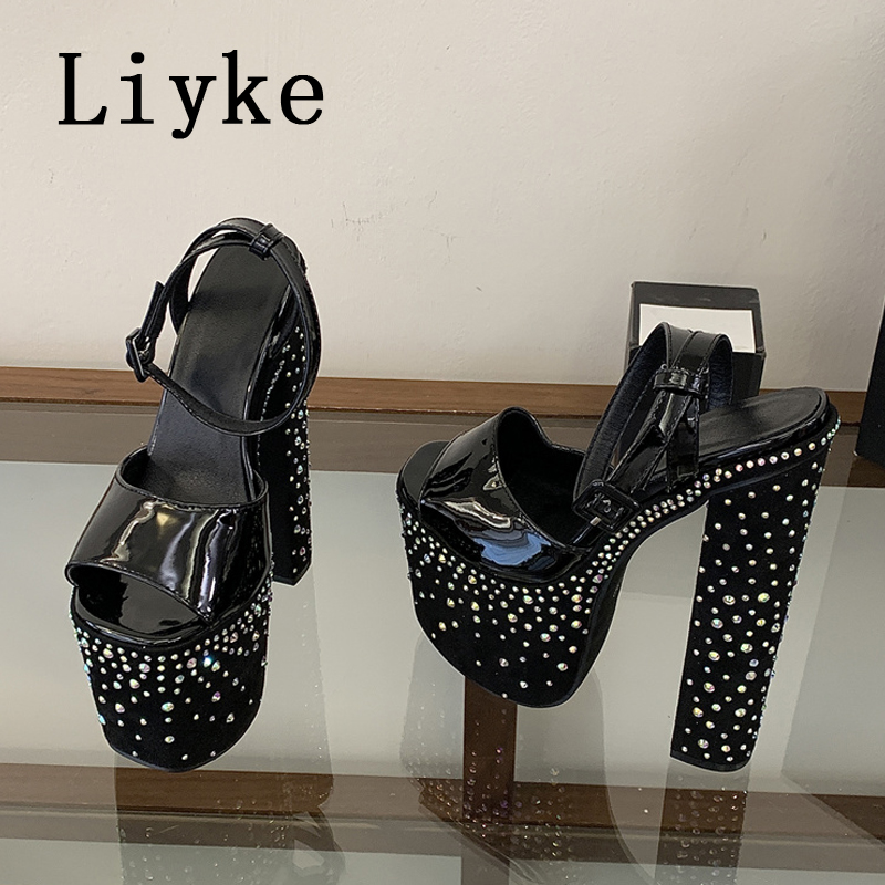 Liyke Sandal Platform Chunky H - Street Fashion Styles ulasan dan harga