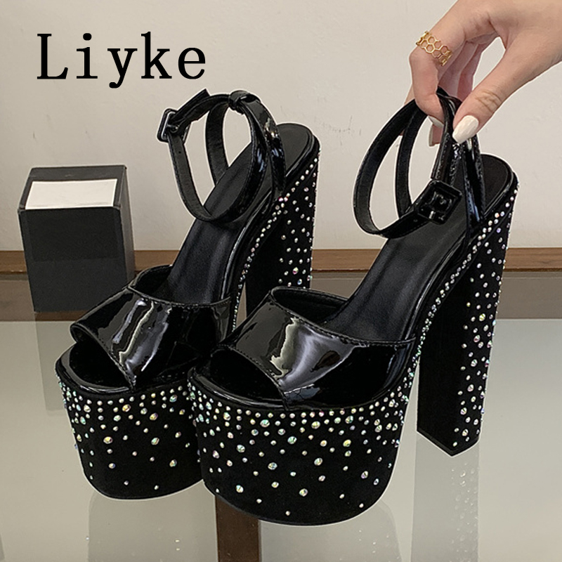 Liyke Sandal Platform Chunky H - Street Fashion Styles ulasan dan harga
