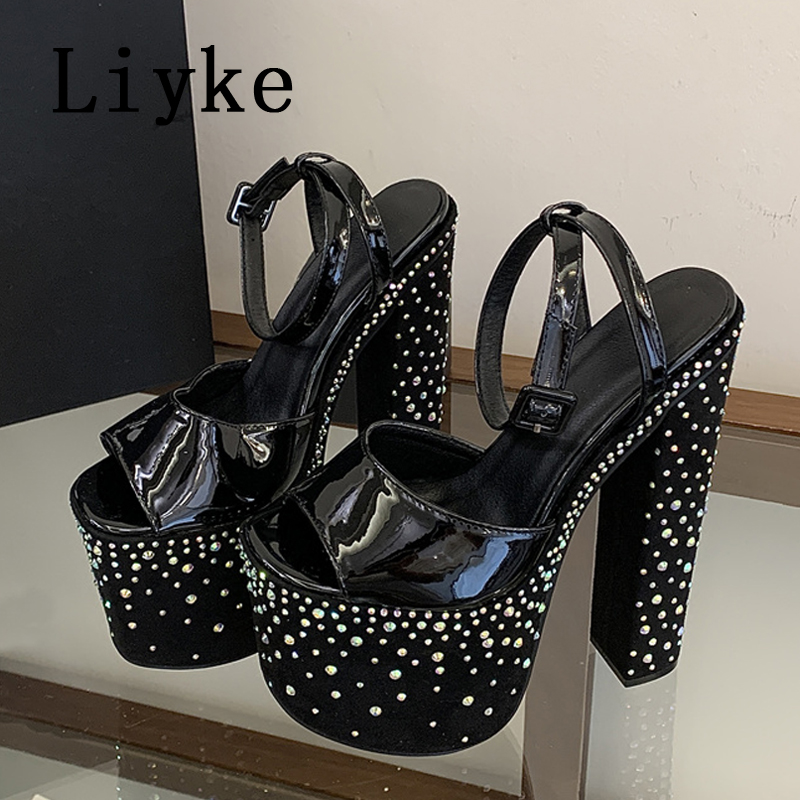 Liyke Sandal Platform Chunky H - Street Fashion Styles ulasan dan harga