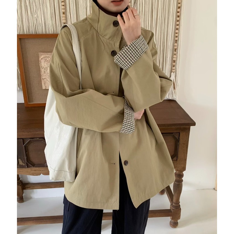 SuperAen Mantel Trench Gaya In - Street Fashion England ulasan dan harga