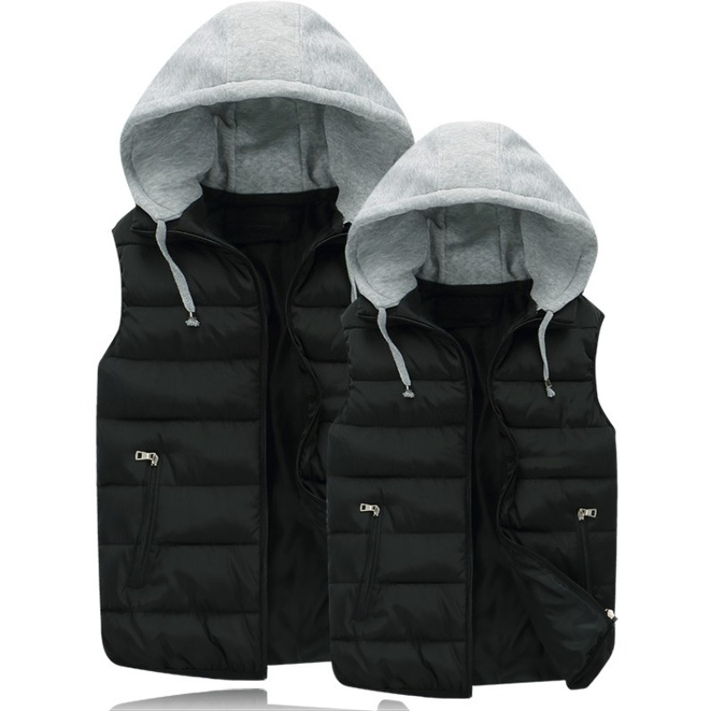 Jaket Berlapis Kapas Wanita de - Puffer Vest Padded ulasan dan harga