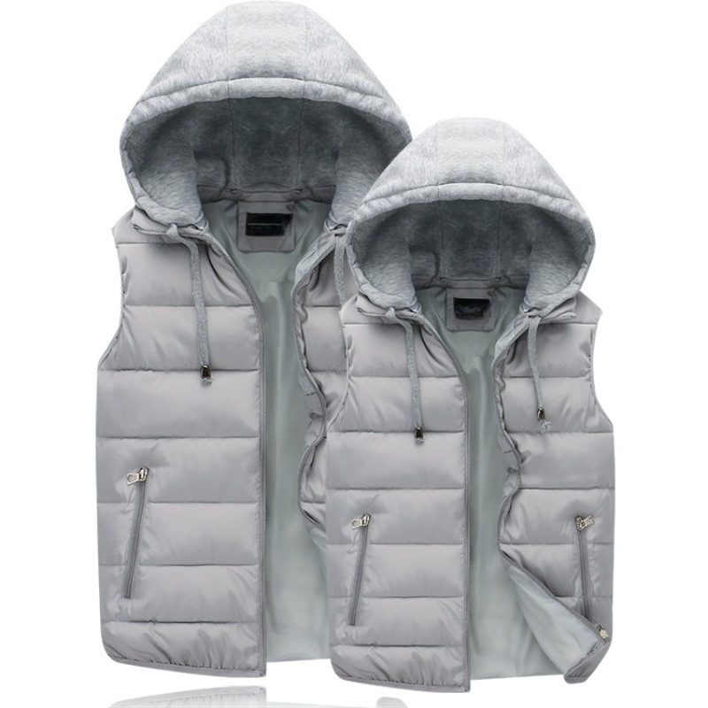 Jaket Berlapis Kapas Wanita de - Puffer Vest Padded ulasan dan harga