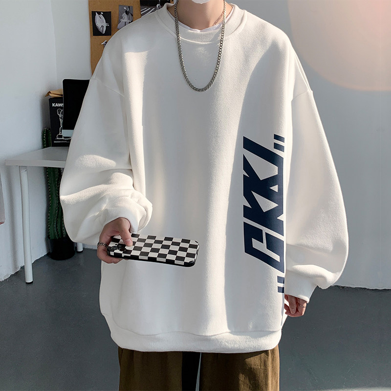 Sweatshirt Berkerah Bulat Leng - Street Fashion Styles ulasan dan harga