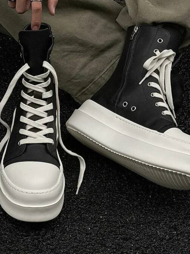 Sepatu Kanvas Pria Model Tingg - Street Fashion Rome 2026 ulasan dan harga