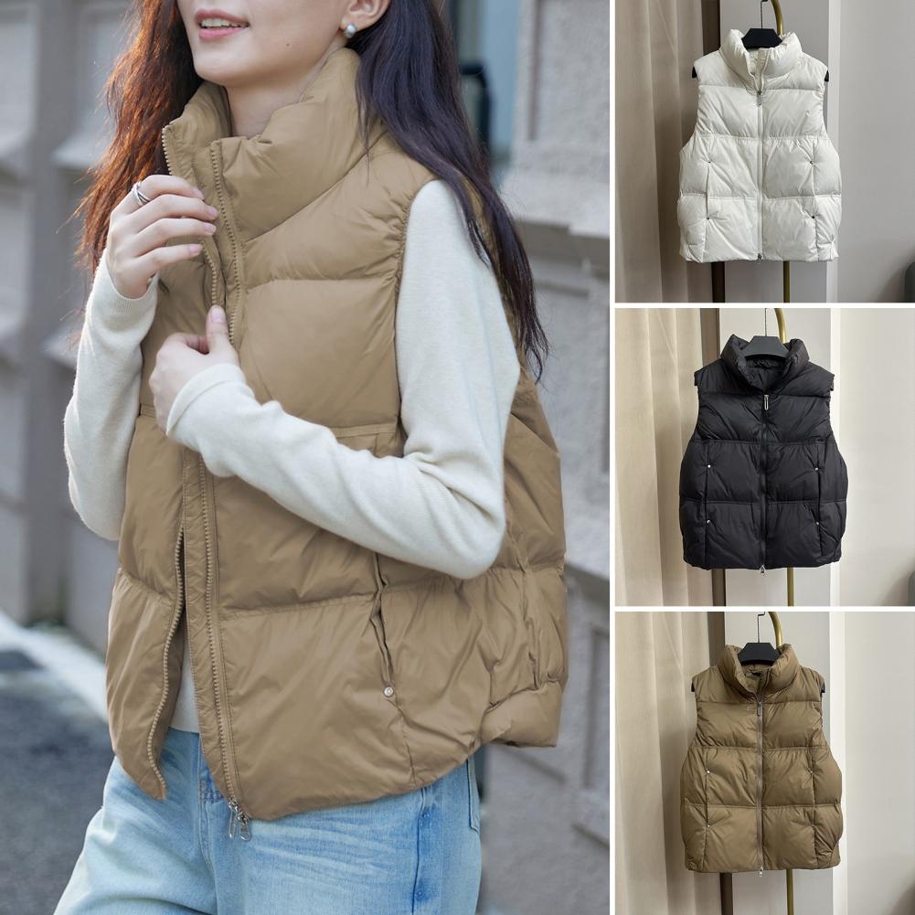 Jaket Musim Dingin Fashion Rom - Puffer Vest Padded ulasan dan harga