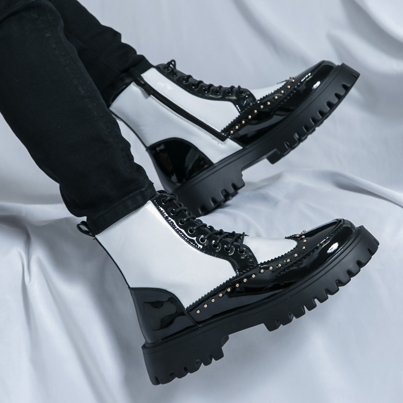 Sepatu Boots Pria Model Rivet, - Parade Fashion Street ulasan dan harga