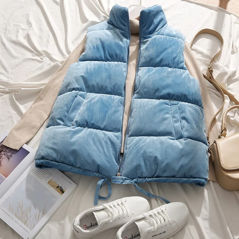 2023 baru rompi wanita musim d - Puffer Vest Padded ulasan dan harga