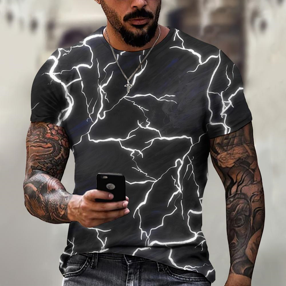 Kaus lengan pendek pria, kaus  - Street Fashion Style Male ulasan dan harga