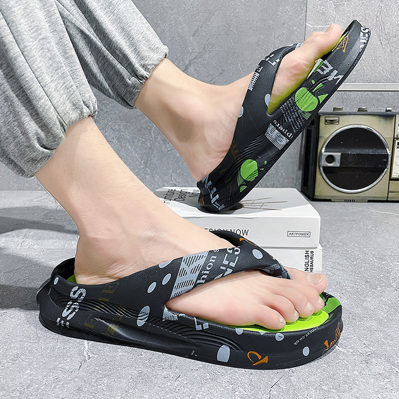 Sandal Flip-flop pantai pria,  - Street Fashion Style Male ulasan dan harga