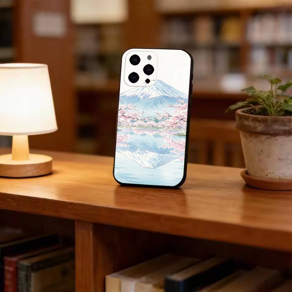 Casing Ponsel Lembut Hitam Ber - Street Fashion Tokyo ulasan dan harga