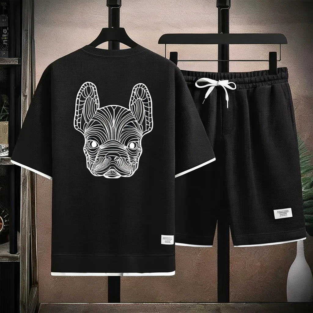 Setelan Kaos Lengan Pendek dan - Street Fashion Styles ulasan dan harga