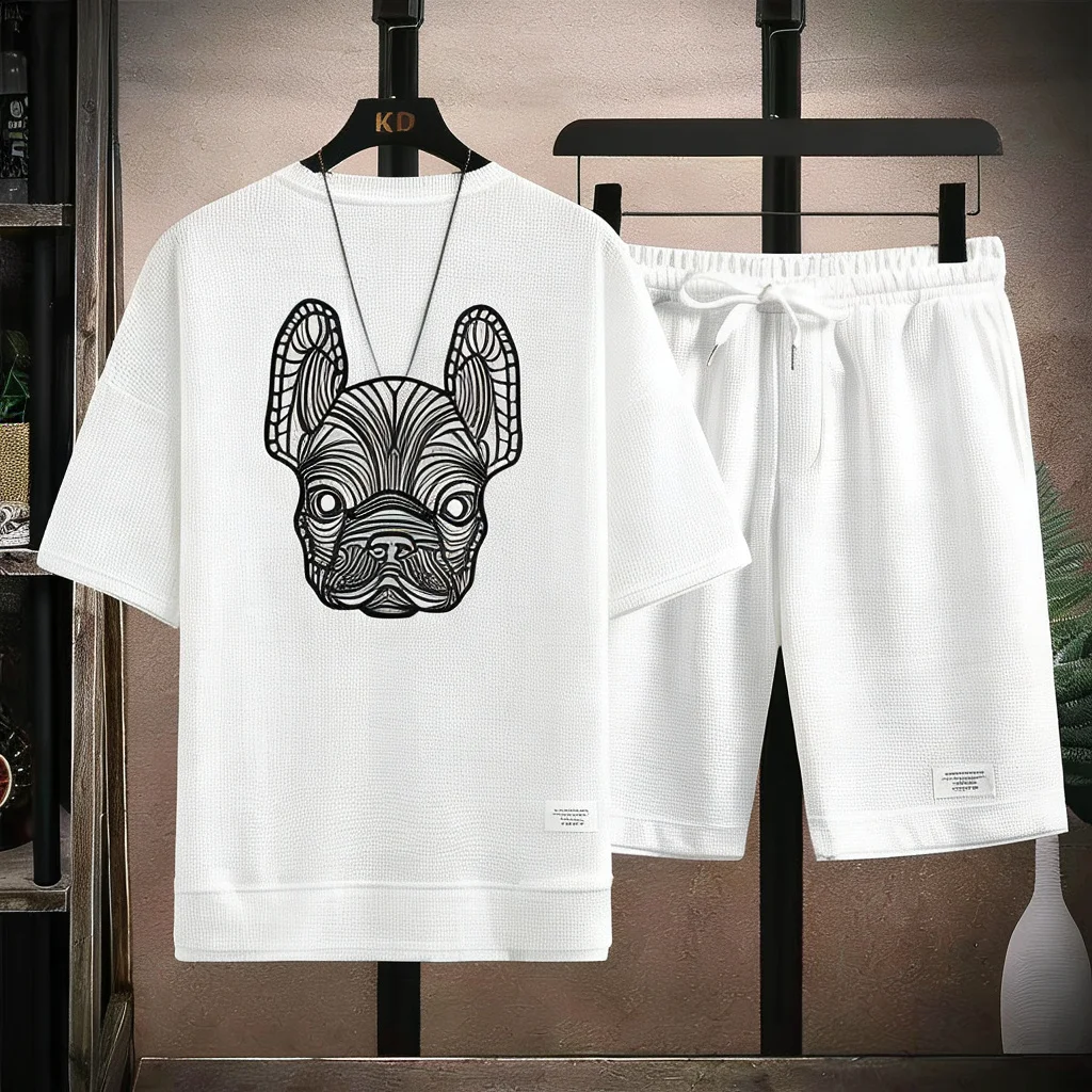 Setelan Kaos Lengan Pendek dan - Street Fashion Styles ulasan dan harga
