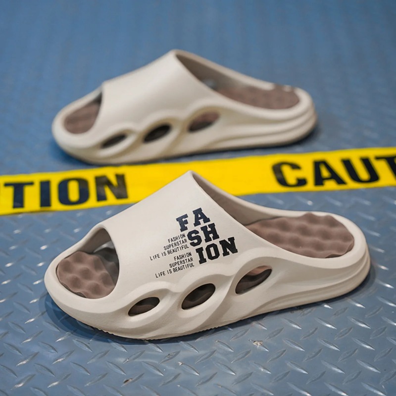 Sandal Pijat Pria untuk Dalam/ - Street Fashion Style Male ulasan dan harga