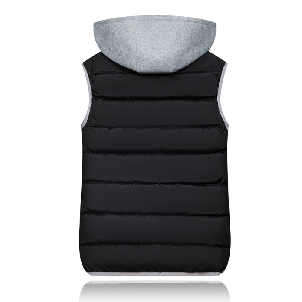 Rompi Berlapis Berkerudung Kas - Puffer Vest Padded ulasan dan harga