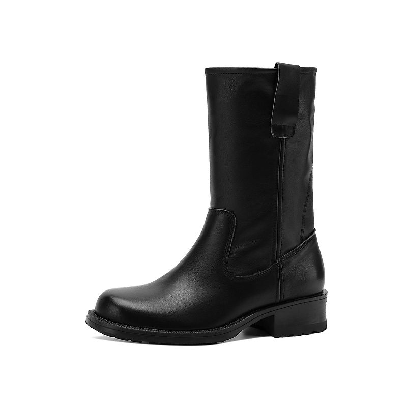 Sepatu Boots Wanita Kulit Sapi - Street Fashion Rome ulasan dan harga