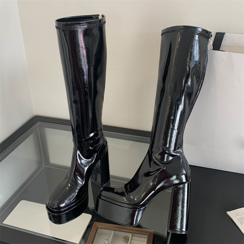 Eilyken Sepatu Bot Setinggi Lu - Street Fashion Rome ulasan dan harga