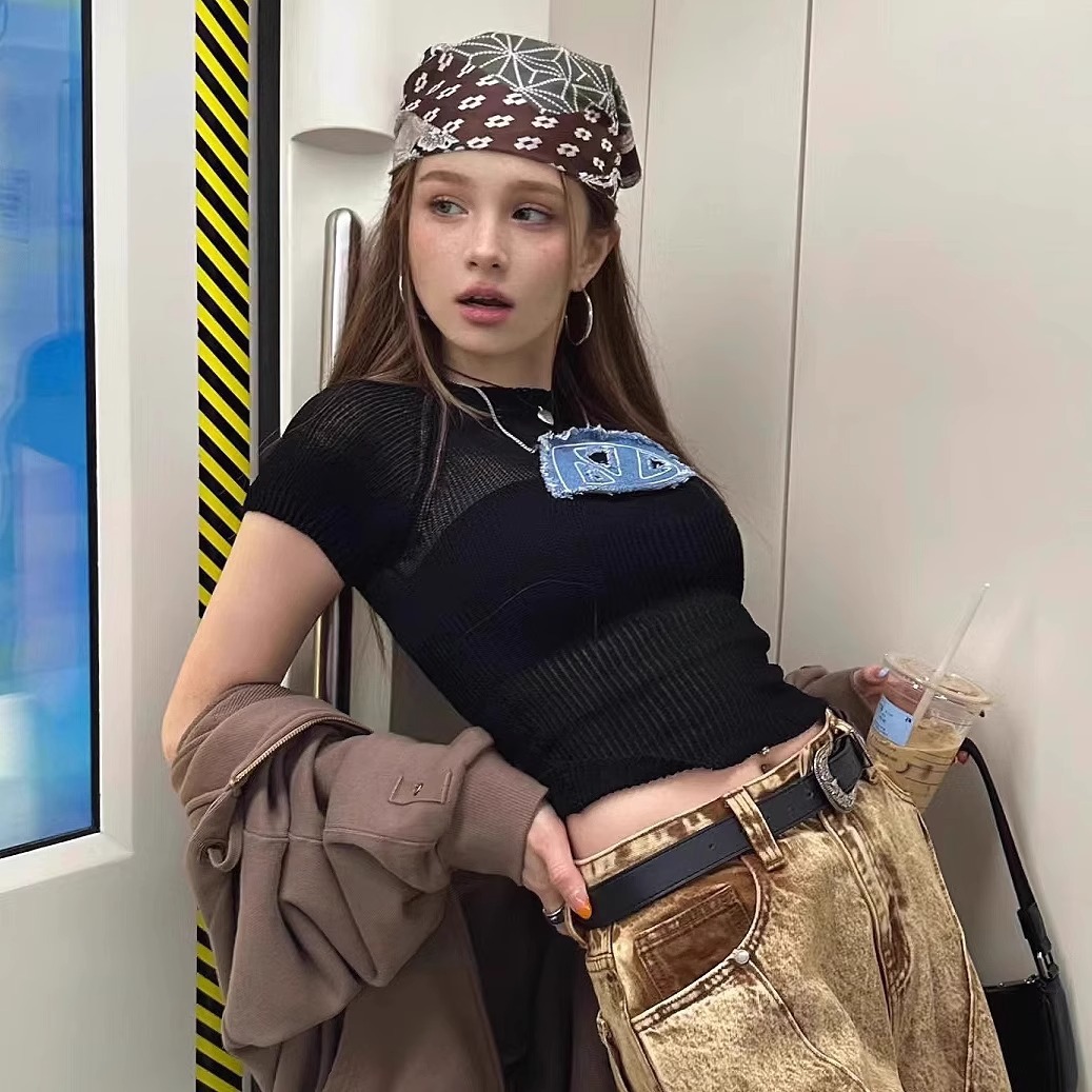 Hiasan Ikat Kepala Gaya Amerik - Street Fashion Girl ulasan dan harga