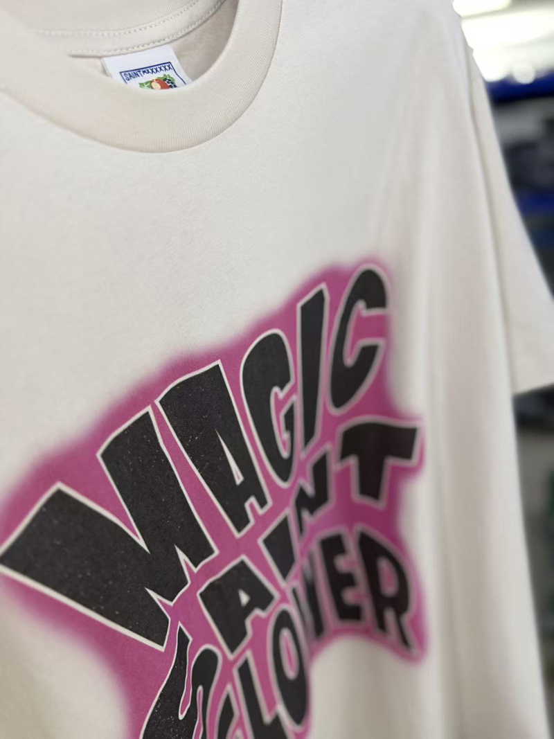 Kaos Saint 2026ss Cetak Huruf  - Street Fashion Graffiti ulasan dan harga