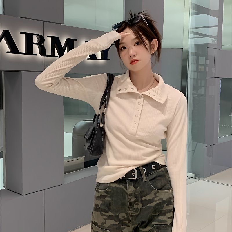 Kaus Lengan Panjang Ramping Fa - Street Fashion China Girl ulasan dan harga