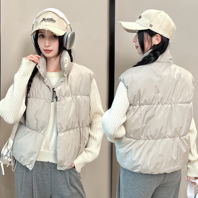 Tank Top Tanpa Lengan Musim Di - Puffer Vest Padded ulasan dan harga