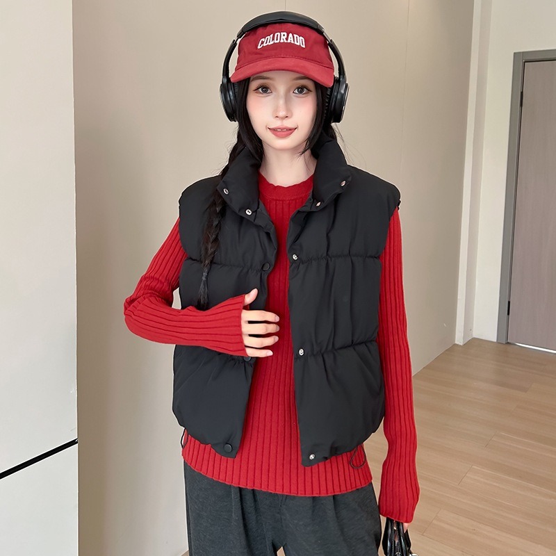 Tank Top Tanpa Lengan Musim Di - Puffer Vest Padded ulasan dan harga