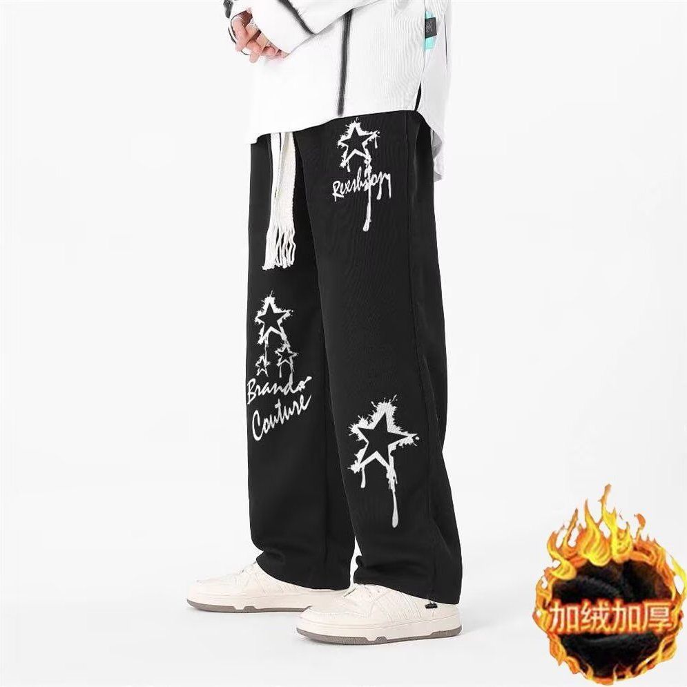 Pakaian Pria Celana Kasual Gra - Street Fashion Graffiti ulasan dan harga