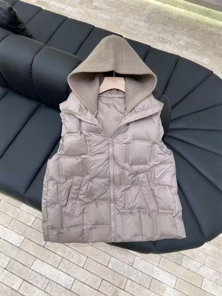 Jaket Rajut Hangat Kasual Wani - Puffer Vest Padded ulasan dan harga