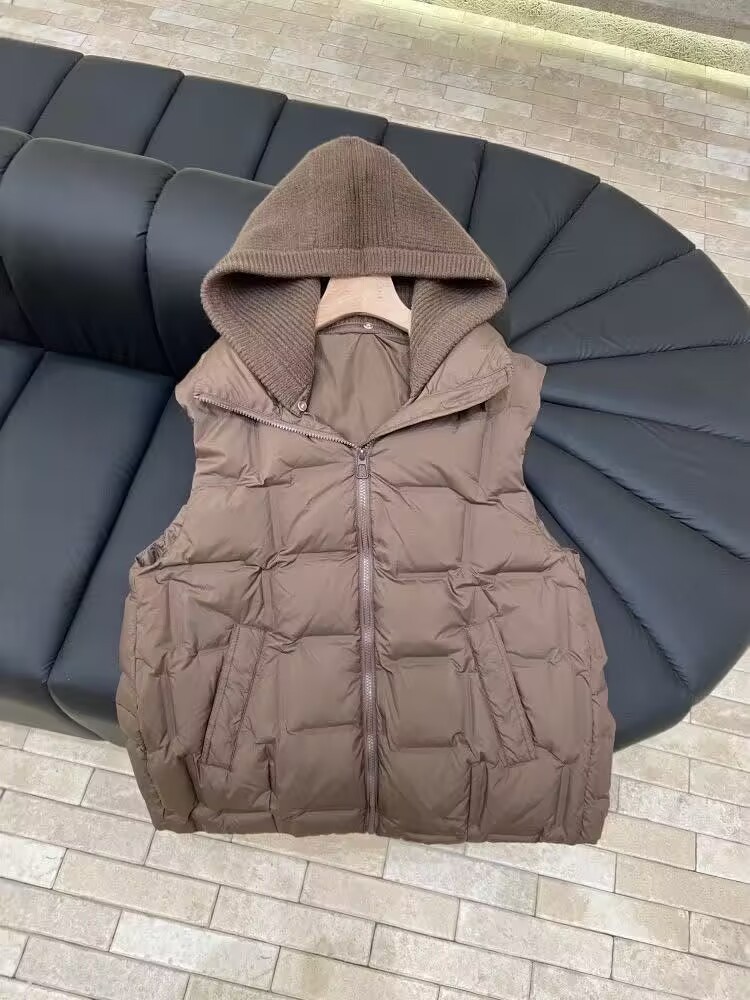 Jaket Rajut Hangat Kasual Wani - Puffer Vest Padded ulasan dan harga