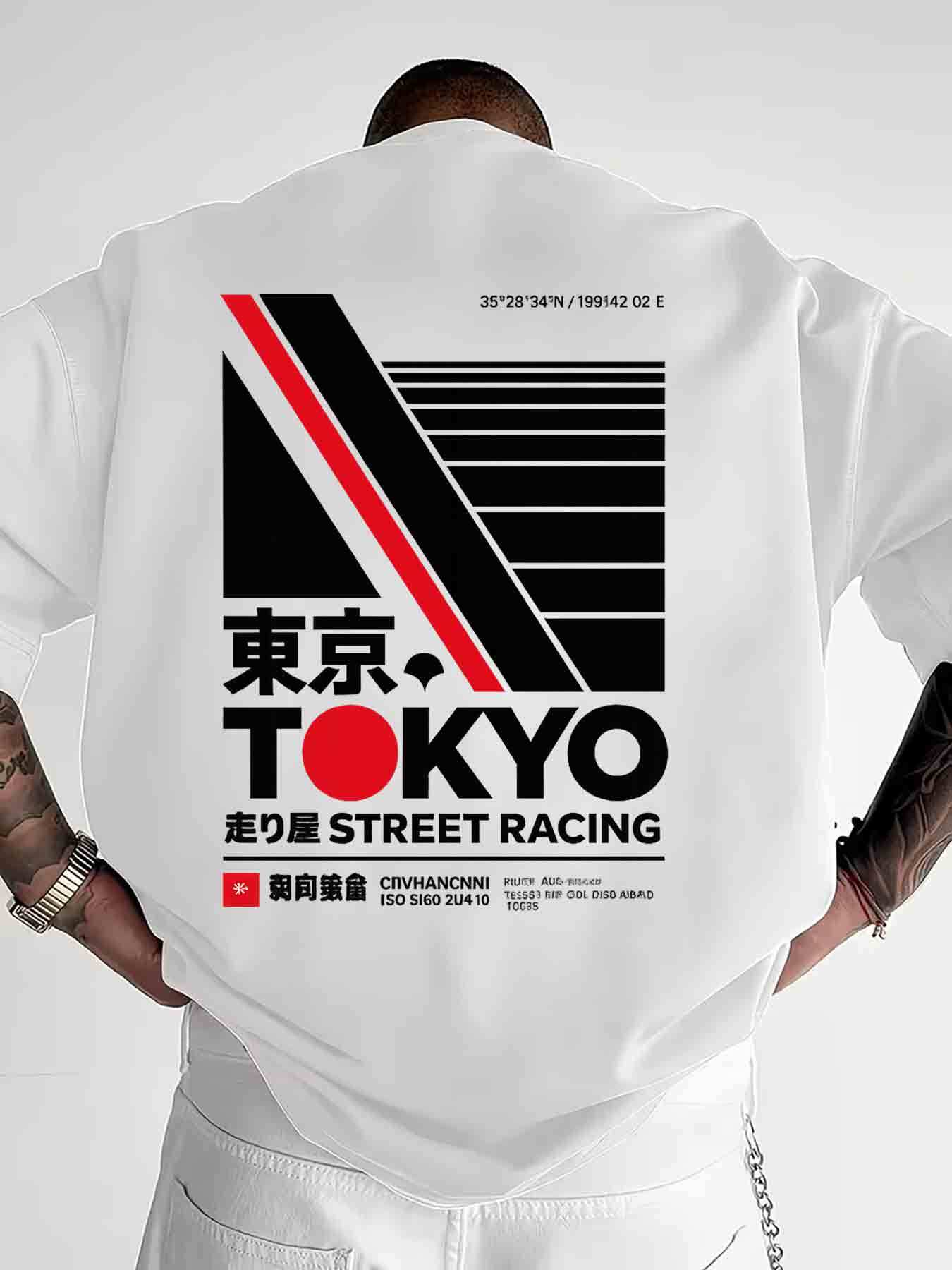 Kaus Cetak Gaya Jalanan Tokyo  - Street Fashion Tokyo ulasan dan harga
