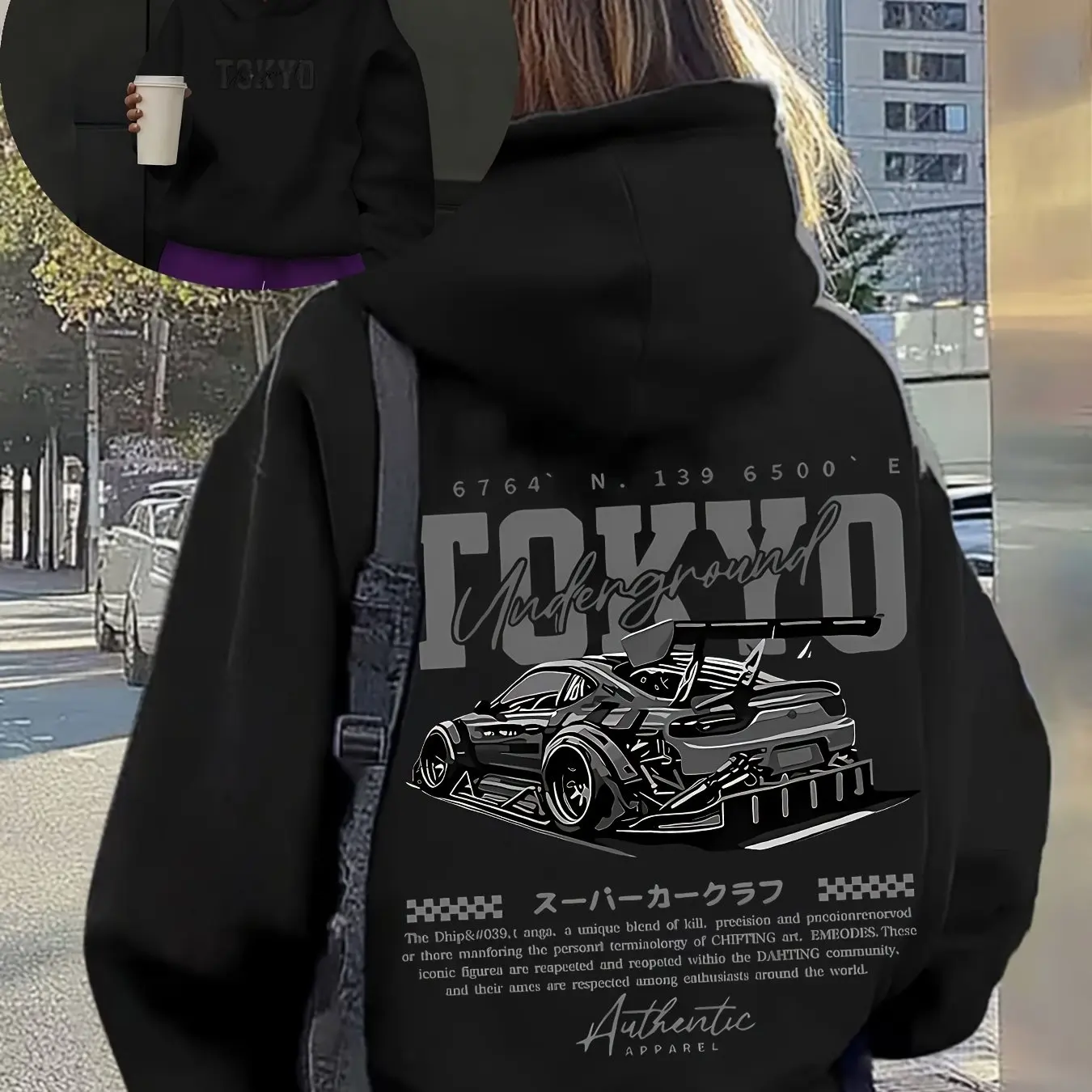 Hoodie Streetwear Jepang Pria  - Street Fashion Tokyo ulasan dan harga