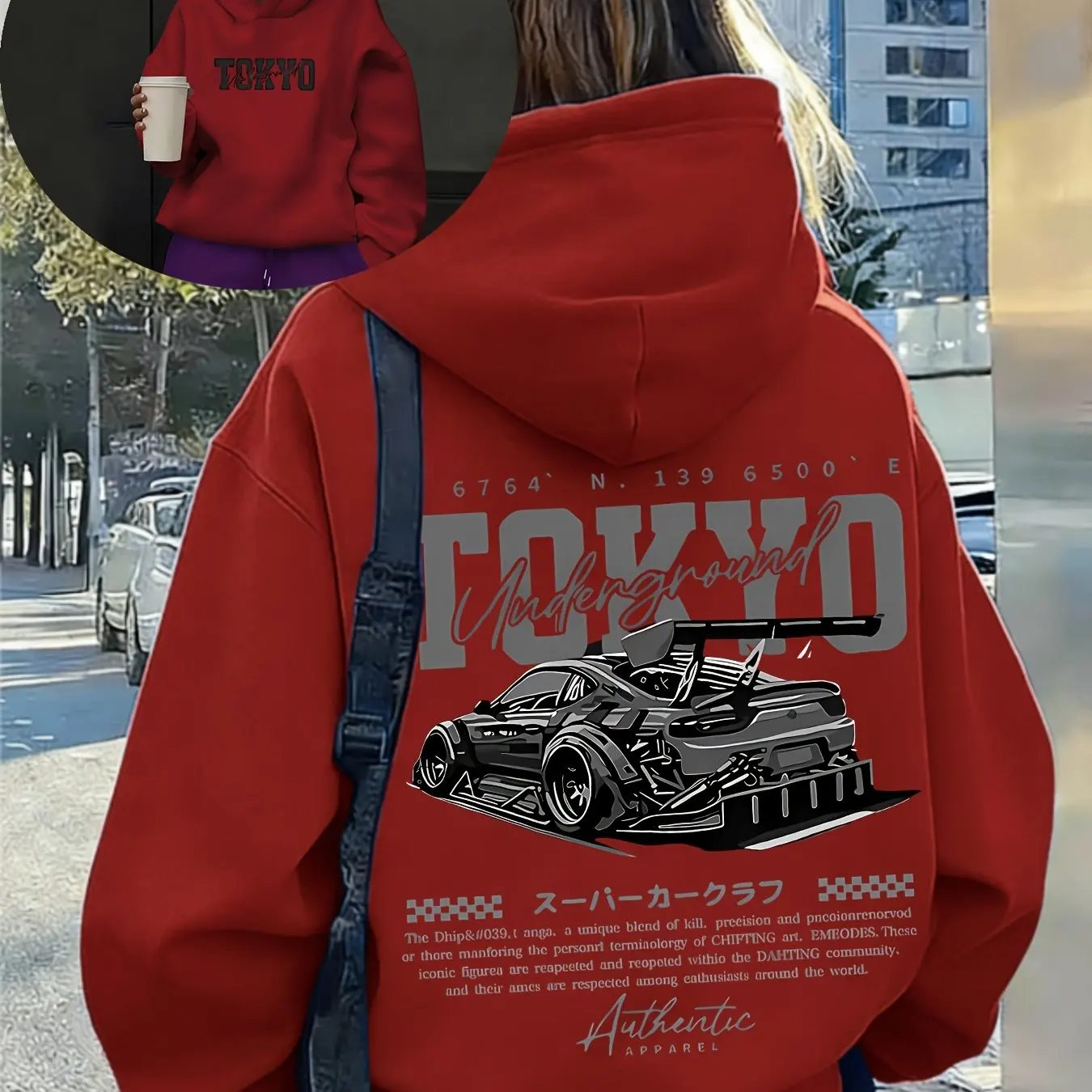 Hoodie Streetwear Jepang Pria  - Street Fashion Tokyo ulasan dan harga