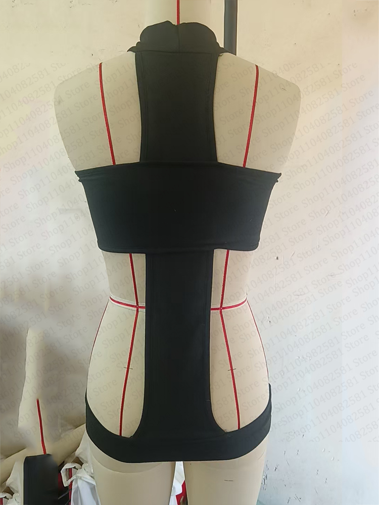 Jumpsuit tanpa lengan kerah ga - Street Fashion China Girl ulasan dan harga