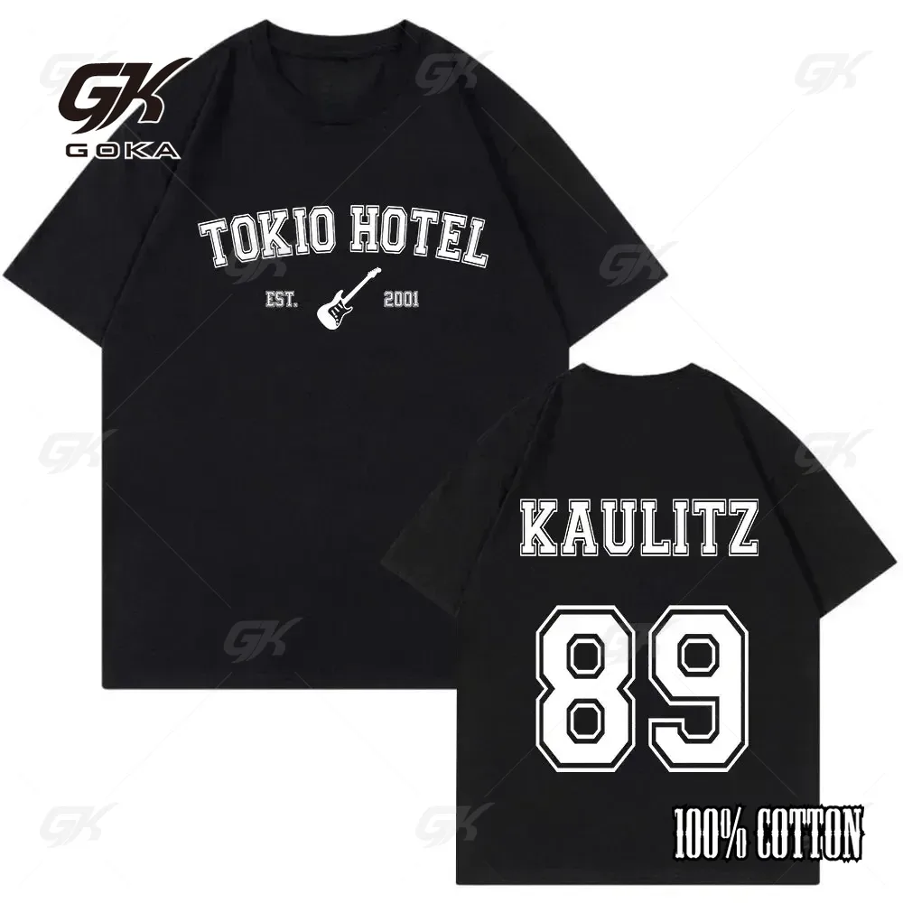 Kaus Gambar Monogram Band Rock - Street Fashion Tokyo ulasan dan harga