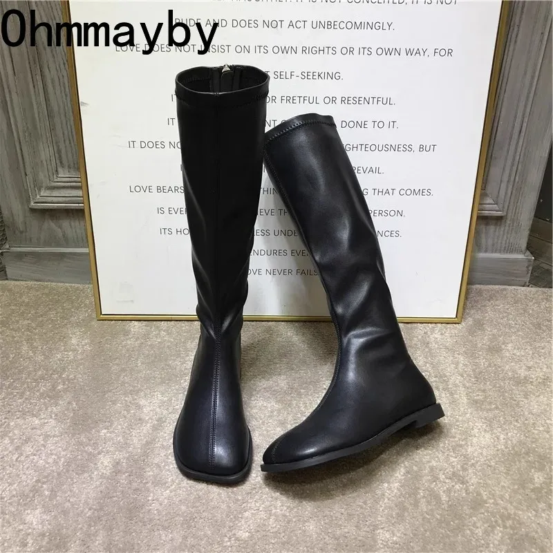 Sepatu bot panjang selutut unt - Street Fashion Rome ulasan dan harga
