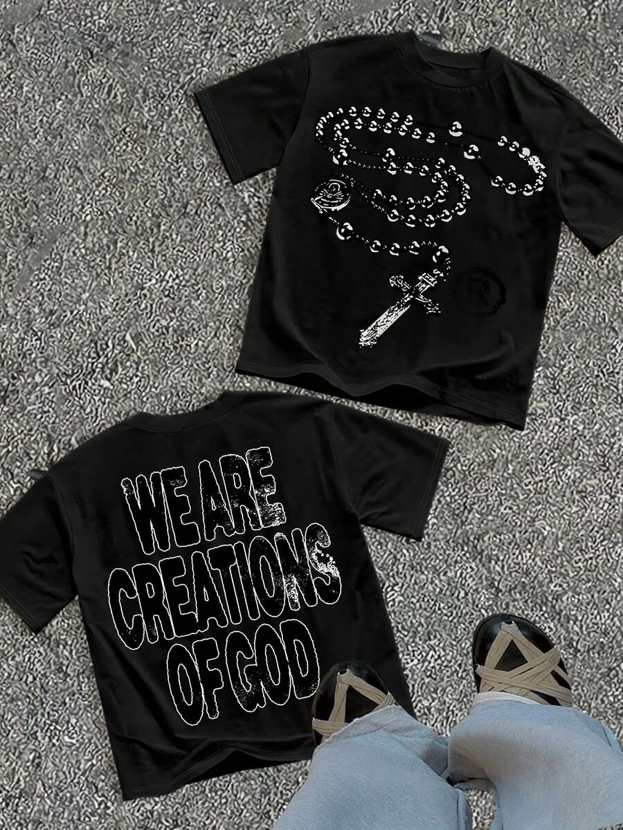SGIAWETA-Y2K Kaos Bertema Reli - Street Fashion Theme ulasan dan harga