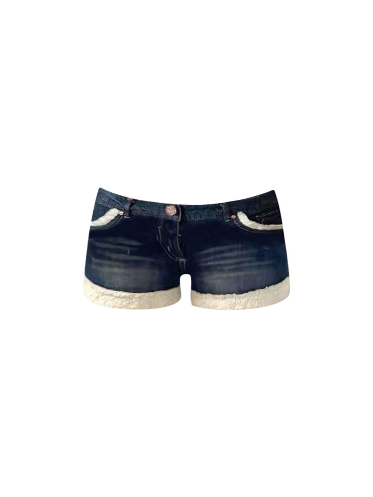 Celana Pendek Denim Bootcut Pi - Street Fashion Girl ulasan dan harga
