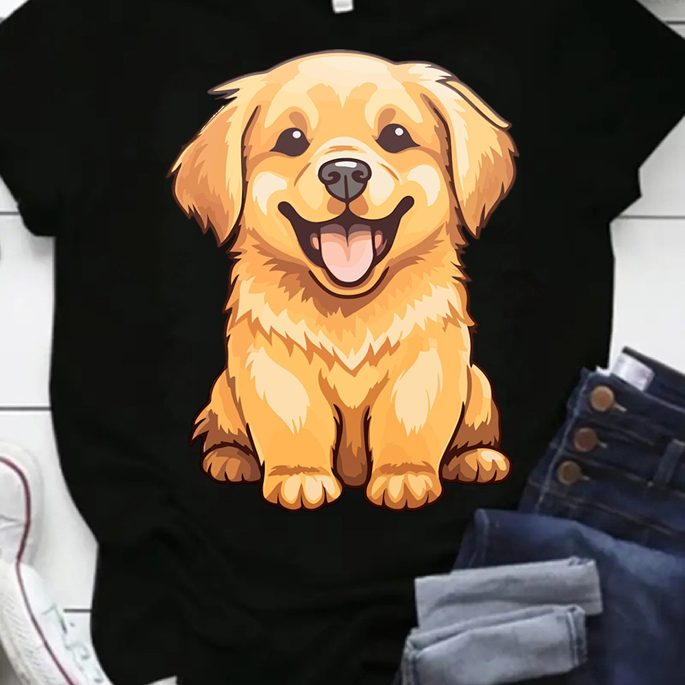 Kaos Oversize Bertema Anjing G - Street Fashion Theme ulasan dan harga