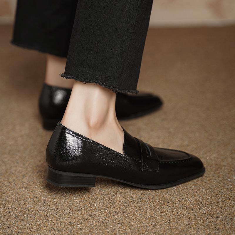 Sepatu Loafer Wanita Kulit Asl - Street Fashion Rome ulasan dan harga